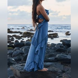Free People Beach Santa Luz Maxi Dress, size Large